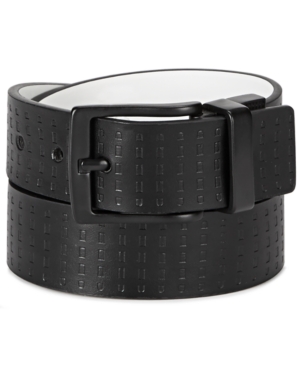 image of Levi-s Big Boys Reversible Casual Belt with Embossed Strap