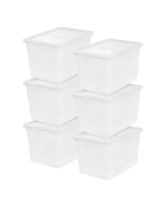 IRIS USA Iris 68 Quart Storage Box, 6 Pack & Reviews - Cleaning