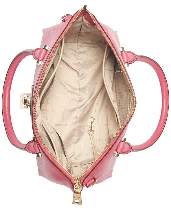 DKNY Elissa TopZip Pebble Satchel, Created for Macy's & Reviews