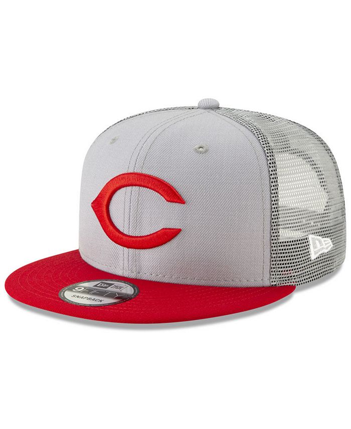 New Era Cincinnati Reds Coop All Day Mesh Back 9FIFTY Snapback Cap - Macy's