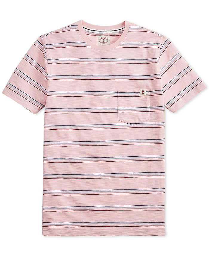 Brooks Brothers Men's Striped T-Shirt - Macy's