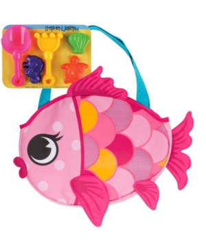 Stephen Joseph Beach Totes With Sand Toy Play Set