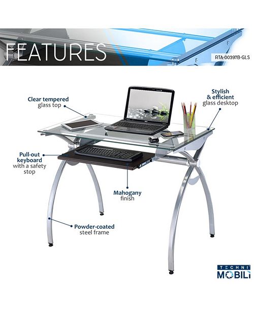Rta Products Techni Mobili Contempo Computer Desk Reviews