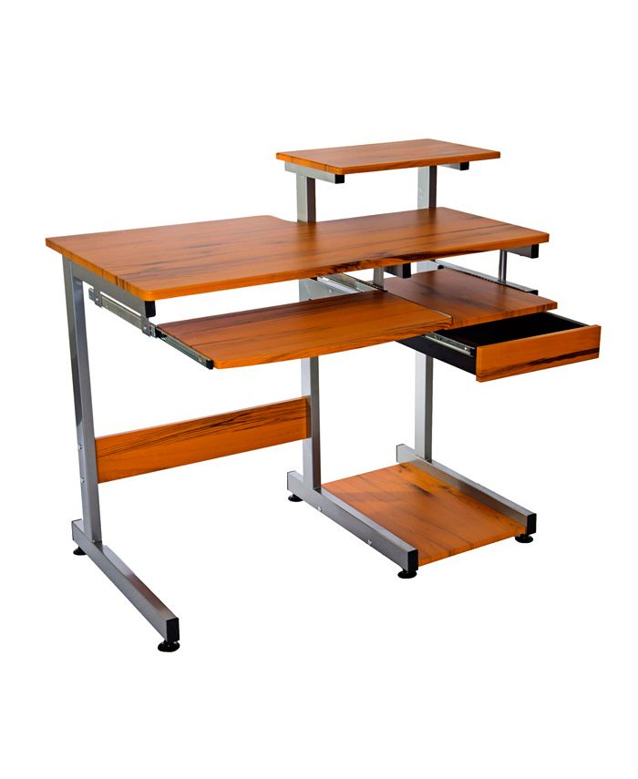 RTA Products Techni Mobili Complete Computer Workstation Desk & Reviews