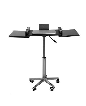 RTA Products - Techni Mobili Folding Table Laptop Cart, Quick Ship