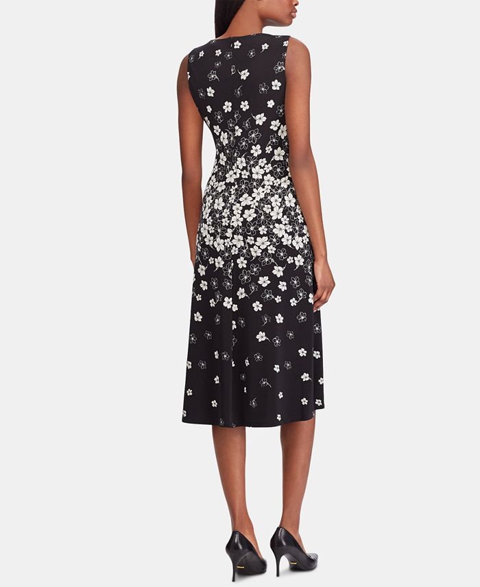 American Living Floral-Print Jersey Dress - Macy's