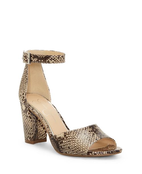 Sandales à Talons Jessica Simpson - Imprimé Animal - Taille 10 US - Neuf Sans Boîte