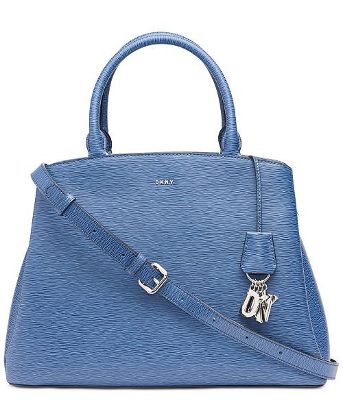 DKNY Paige Large Satchel, Created for Macy's & Reviews - Handbags ...
