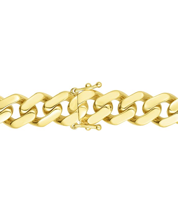 Macy's - Curb-Link Bracelet in 10k Gold