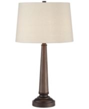 Stylecraft Home Collection Tipton Farmhouse Roanoke Ribbed Column Molded  Table Lamp