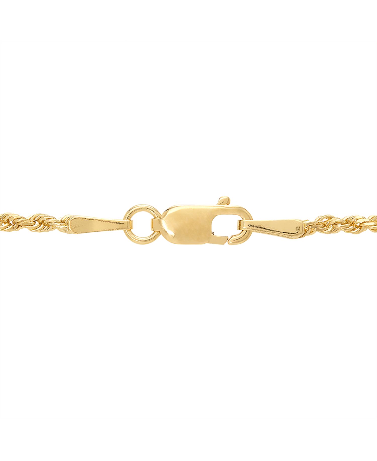 Glitter Rope 18" Chain Necklace (1-5/8mm) in 14k Gold