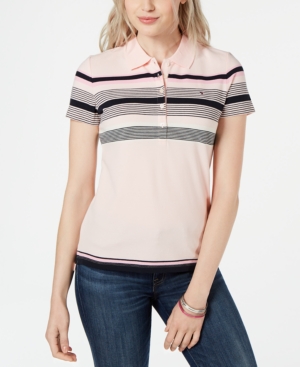 Tommy Hilfiger Multi-Stripe Polo Shirt