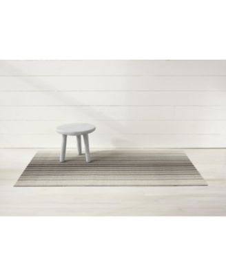 Block Stripe Shag Doormat - 18" x 28"