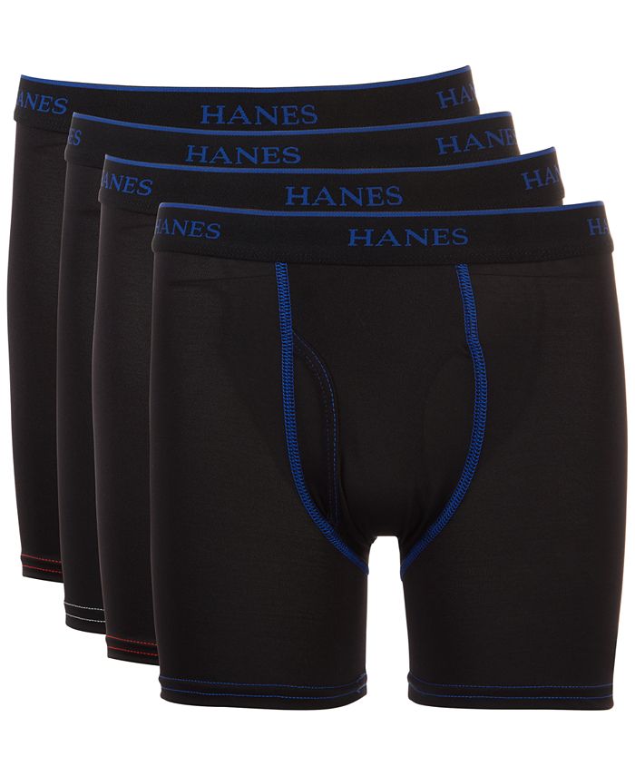 Hanes Ultimate Utility Pocket Men's Boxer Brief Underwear, X-Temp