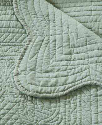 Tuscany Scalloped-Edge Throw, 60" x 72"