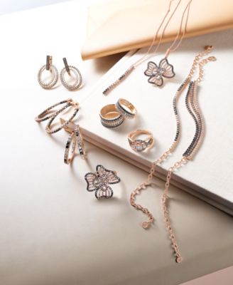 Chocolate Layer Cake™ Blackberry Diamonds&reg;, Chocolate Diamonds&reg; & Nude Diamonds™ 18" Pendant Necklace (1 ct. t.w.) in 14k Rose, Yellow or White Gold