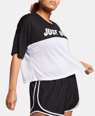 macys plus size nike