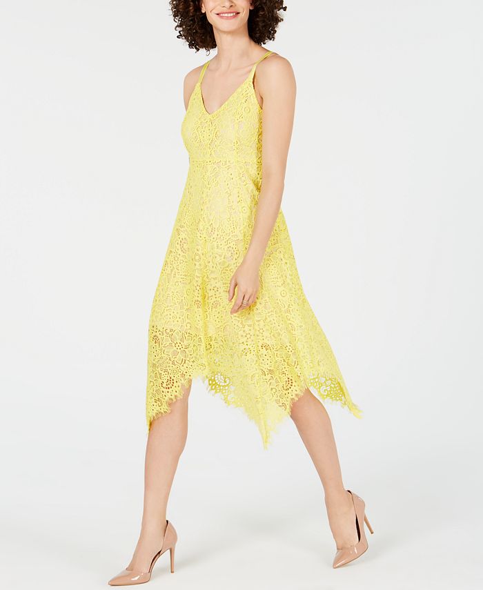 Inc yellow on sale dress