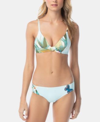 vince camuto molded bikini top