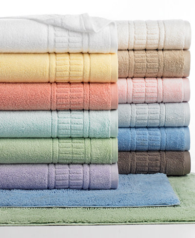 Martha Stewart Collection Plush Bath Towel Collection, 100% Cotton, Only at Macy's