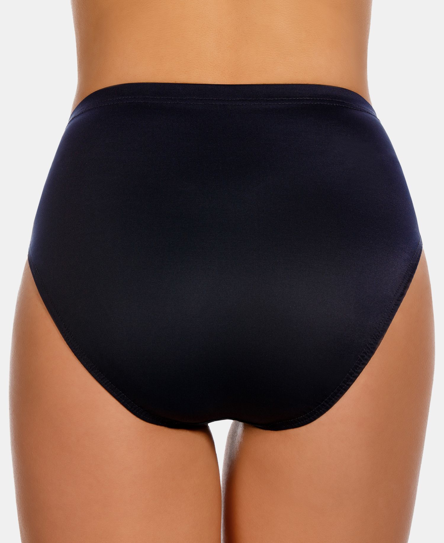 High-Waist Tummy-Control Bikini Bottoms