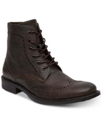 blind sided wingtip oxford boot