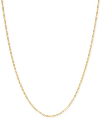 Mirror Cable Link Chain 1 1 4mm Necklace Collection In 14k Gold