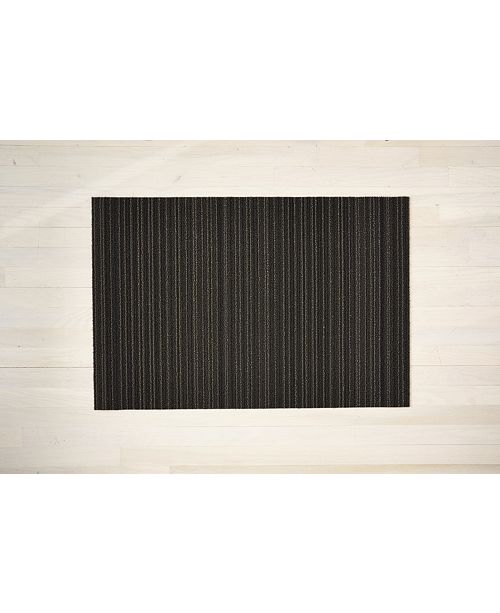 Chilewich Skinny Stripe Doormat, 18" x 28" & Reviews Table Linens