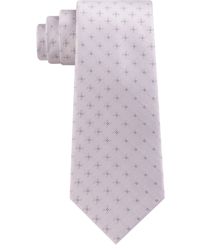 Calvin Klein Men's Classic Square Neat Silk Tie Macy's