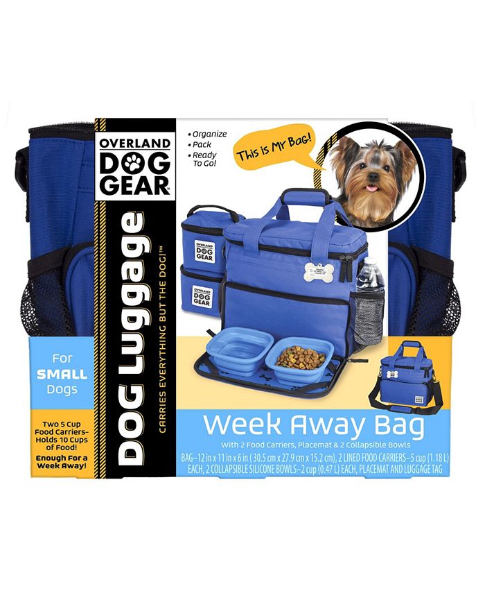Overland Dog Gear Week Away Bag for Small Dogs Macy's