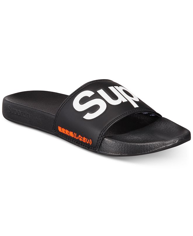superdry slide sandals