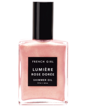 FRENCH GIRL LUMIERE ROSE DOREE SHIMMER OIL, 2-OZ.