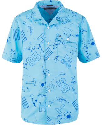 Tommy Hilfiger - Little Boys Brendon Paint Splatter Shirt