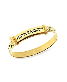 Beatrix Potter Sterling Silver Peter Rabbit Expander Bangle Bracelet