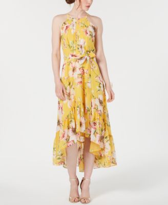 vince camuto yellow dress