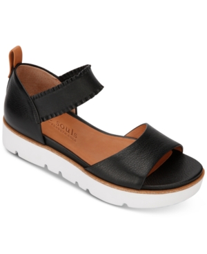 image of Gentle Souls by Kenneth Cole Women-s Lavern Ruffle Strap Platform Sandals Women-s Shoes