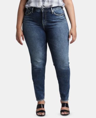 Silver Jeans Co. - Trendy Plus Size Avery Skinny Jeans