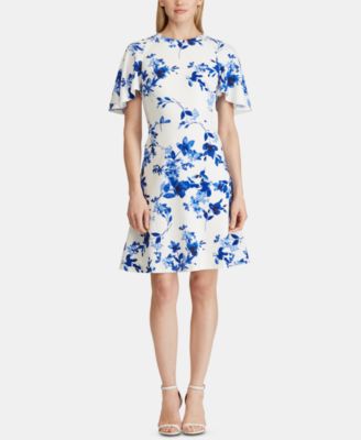 ralph lauren blue dress macys