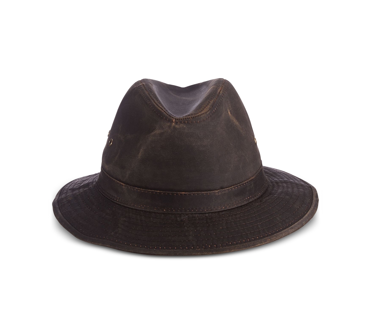 Men's Weathered Safari Hat - Brown