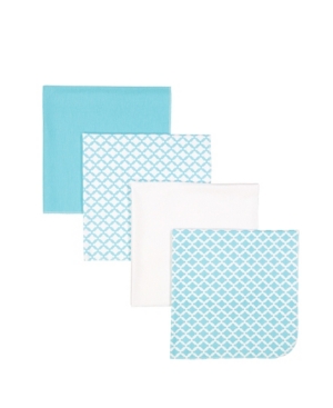 3 Stories Trading 4 Pack Receiving Blankets in Gift Bag