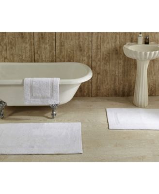 Tufted Reversible Bath Rug, 21" x 34"