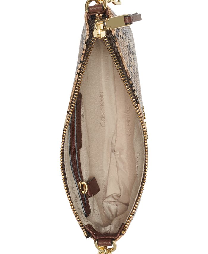 Calvin Klein Hayden Snake Crossbody Macy's