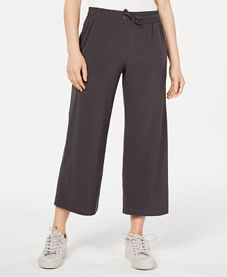 Ideology Recycled Wide-Leg Woven Pants, Created for Macy's & Reviews ...