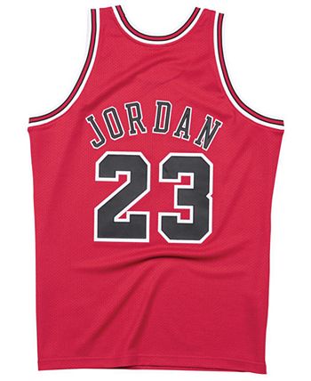 Mitchell & Ness Men's Chicago Bulls Michael Jordan Authentic Jersey - Macy's