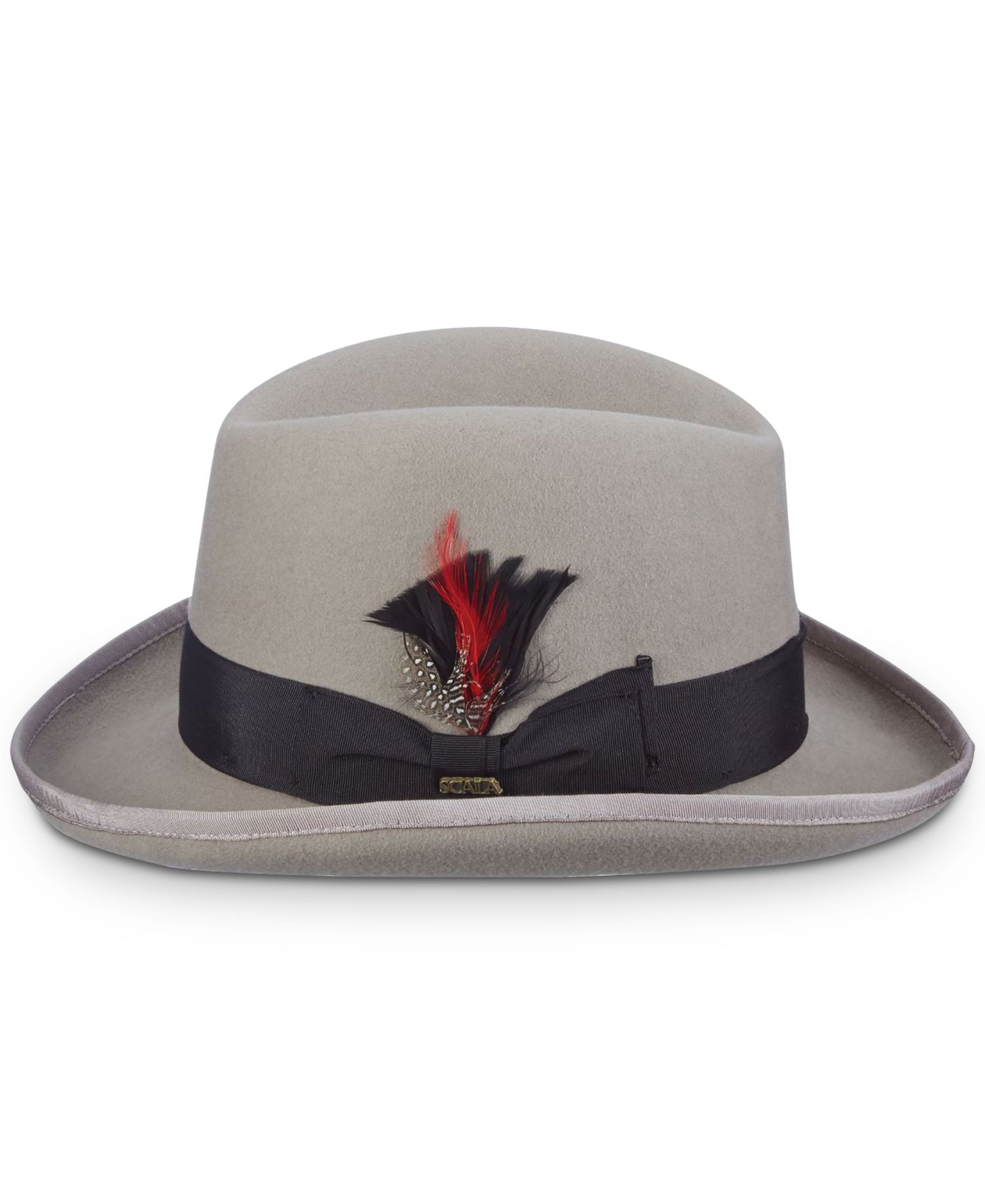 Men's Wool Homburg Hat