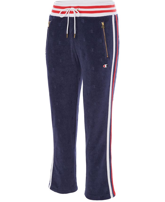 Champion Slim VarsityStripe WarmUp Pants Macy's