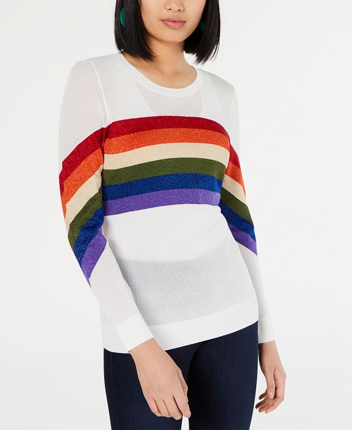 Rainbow online pullover sweater
