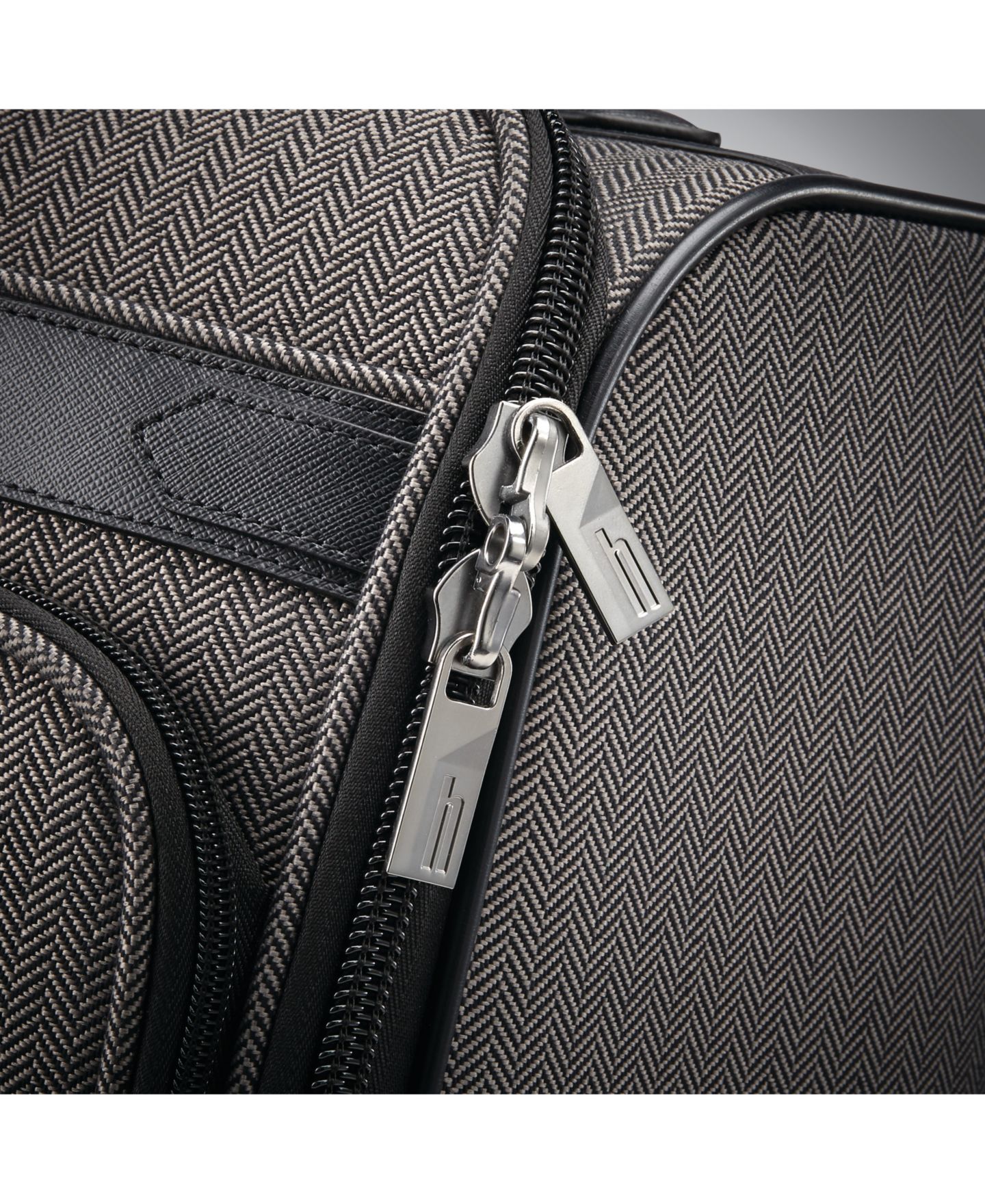 Сумка Hartmann Herringbone DLX 18.5" Underseater Spinner, цвет: Чёрный — фото 3