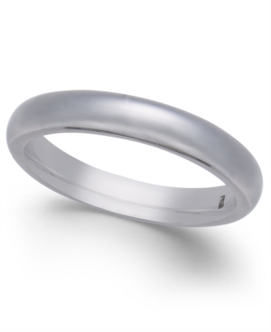 image of Men-s Dome Cobalt Ring