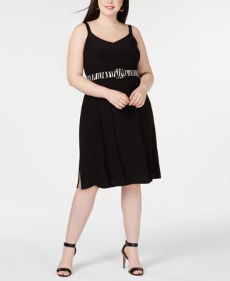 macy's little black dress plus size